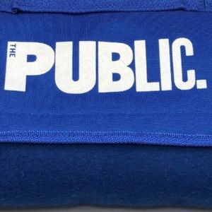 The Public Theatre Roll-Up Fleece Picnic Blanket